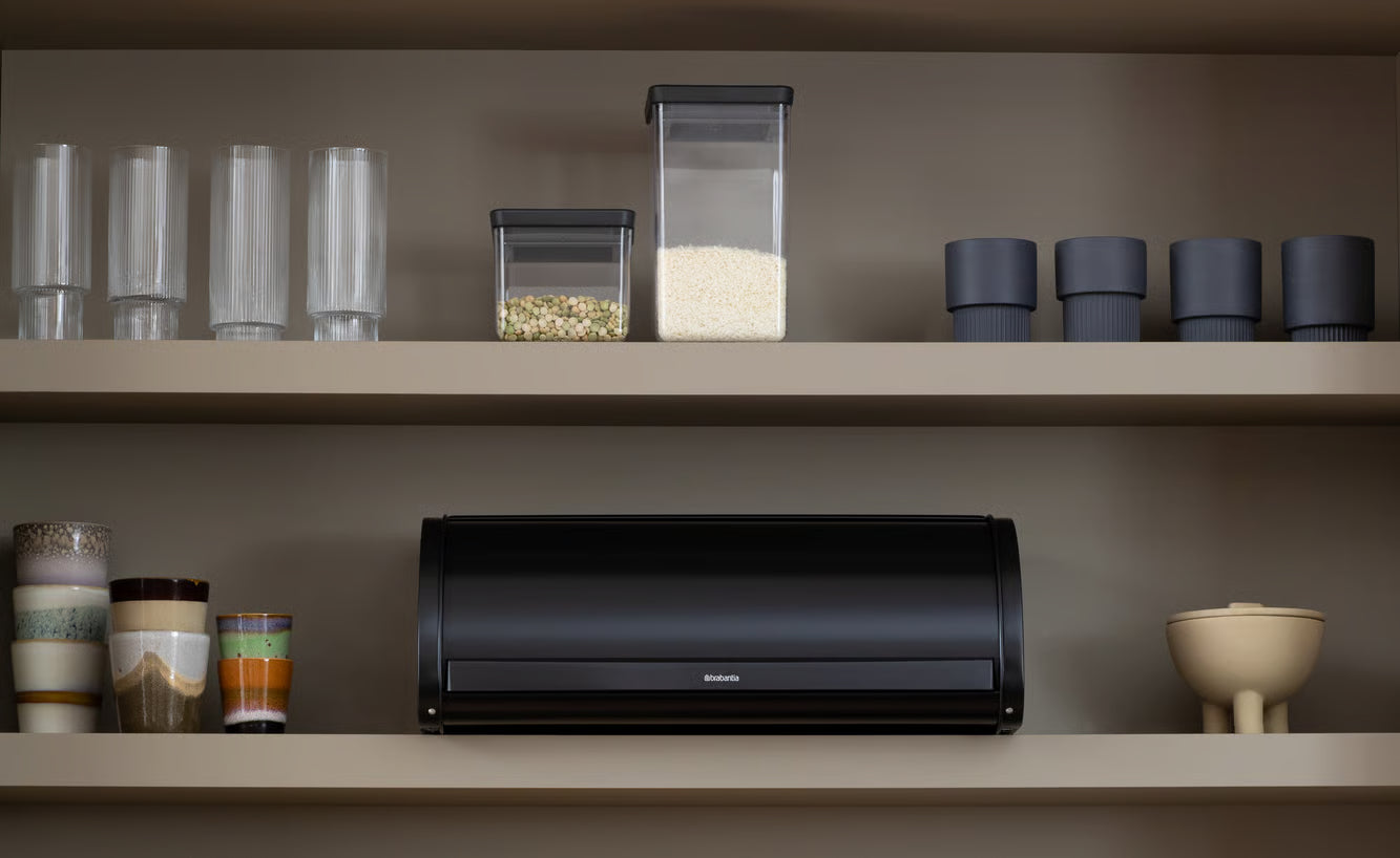BRABANTIA BRØDKASSE SORT STOR