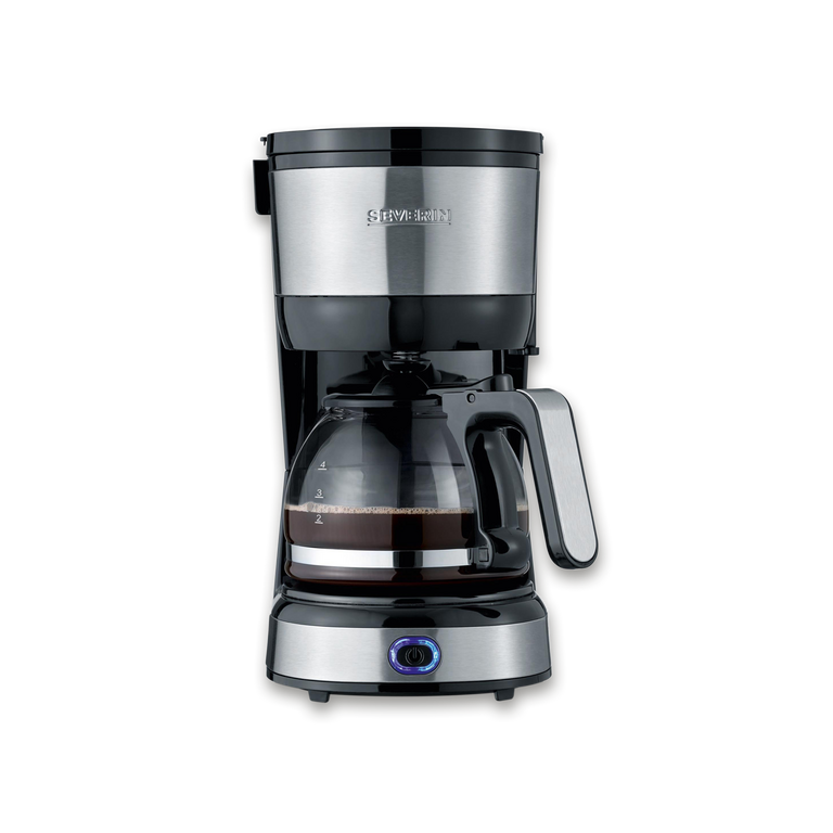 SEVERIN KAFFEMASKINE 4-KOP RF STÅL 750 W