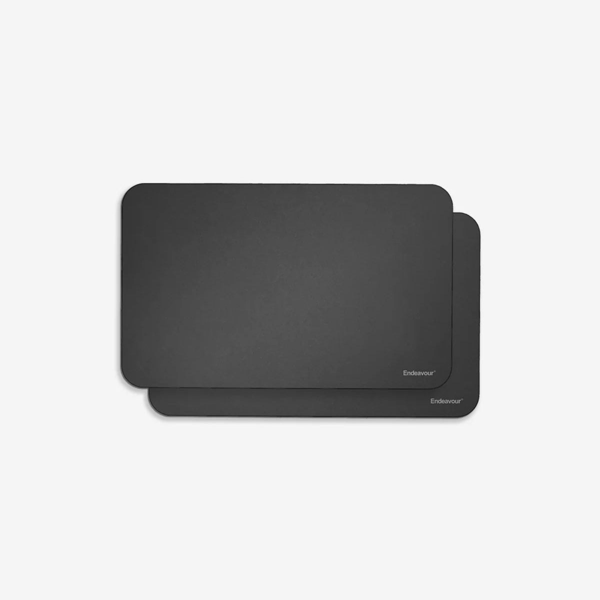 ENDEAVOUR TWIN SKÆREBRÆT FIBERTRÆ 2 STK 35X23 CM SORT