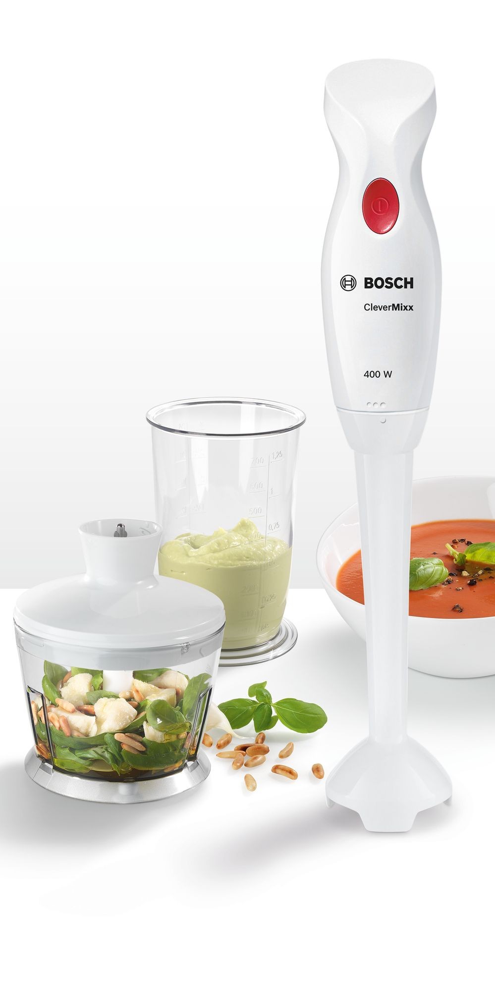 BOSCH STAVBLENDER 400W HVID