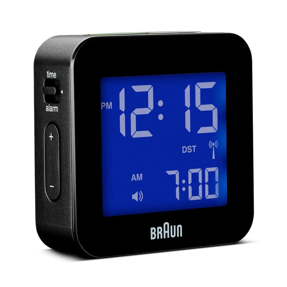 BRAUN VÆKKEUR DIGITALT RADIOSTYRET SORT