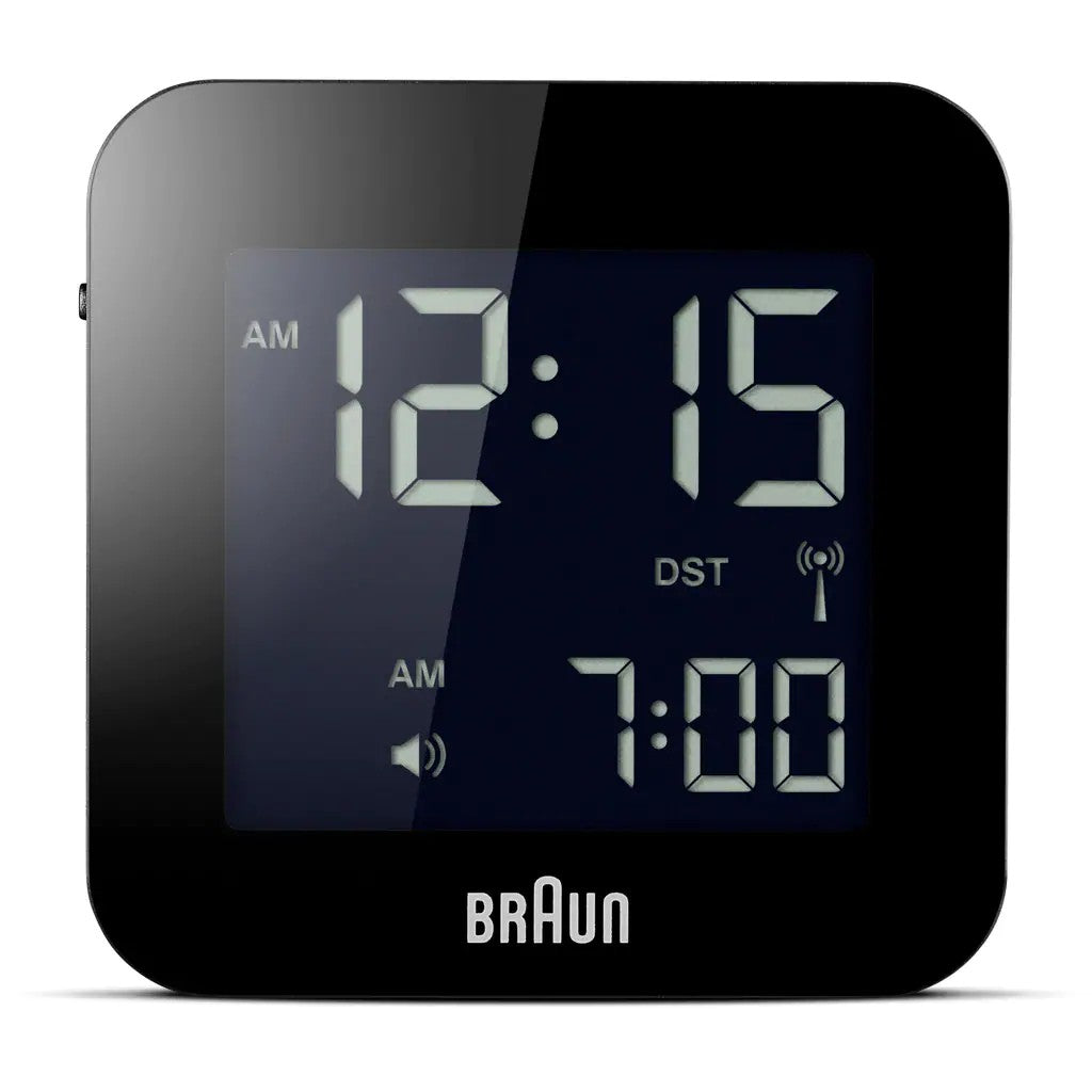 BRAUN VÆKKEUR DIGITALT RADIOSTYRET SORT