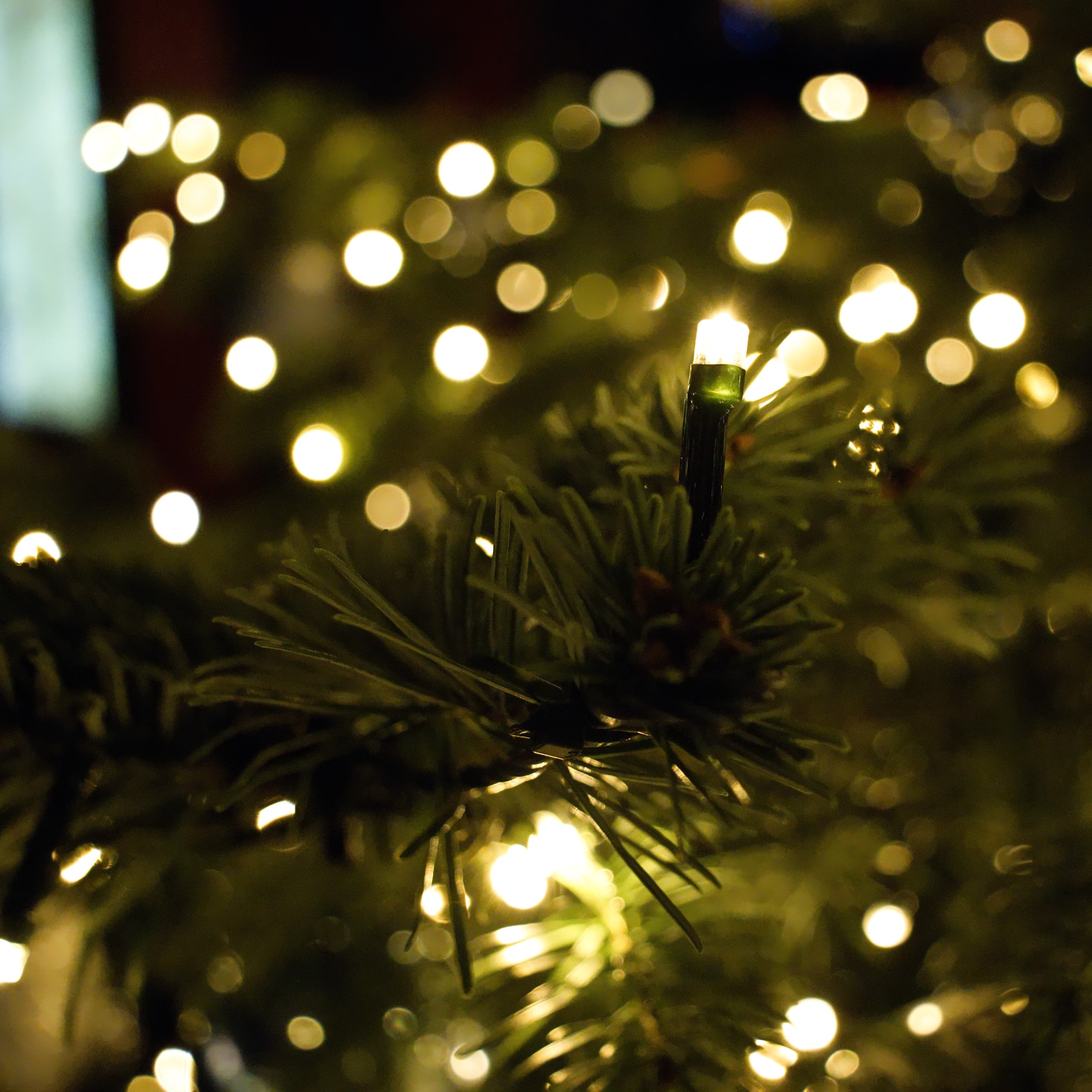 CONZEPT JULETRÆS LYSKÆDE MED TOPRING 330 LED
