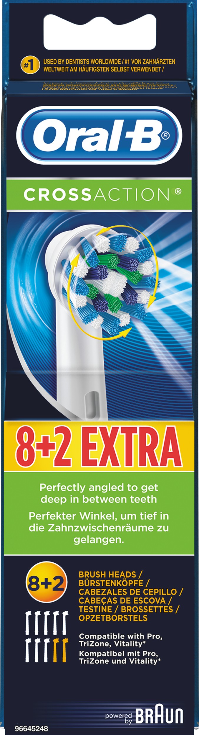 ORAL-B CROSSACTION 8+2 HOVED