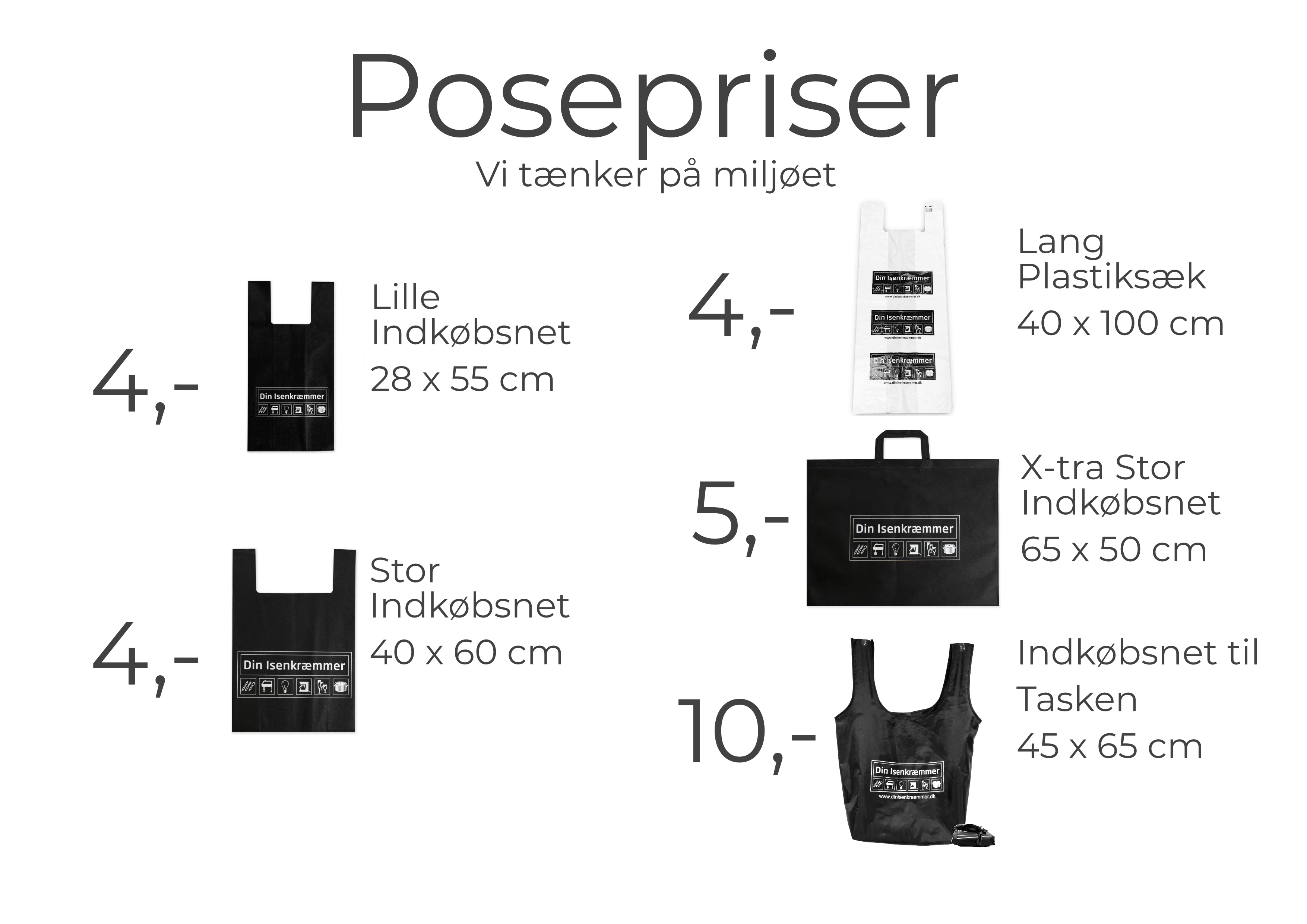 INDKØBSNET DIN ISENKRÆMMER