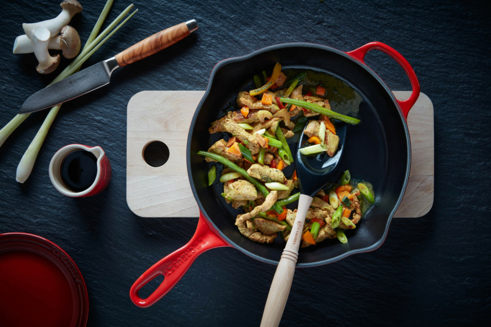 LE CREUSET DYB PANDE 26 CM Ø MAT SORT