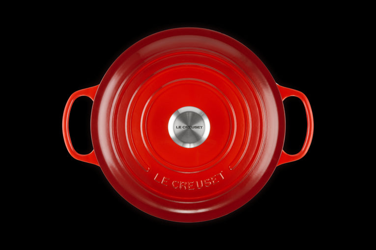 LE CREUSET GRYDE 5,3 L RØD