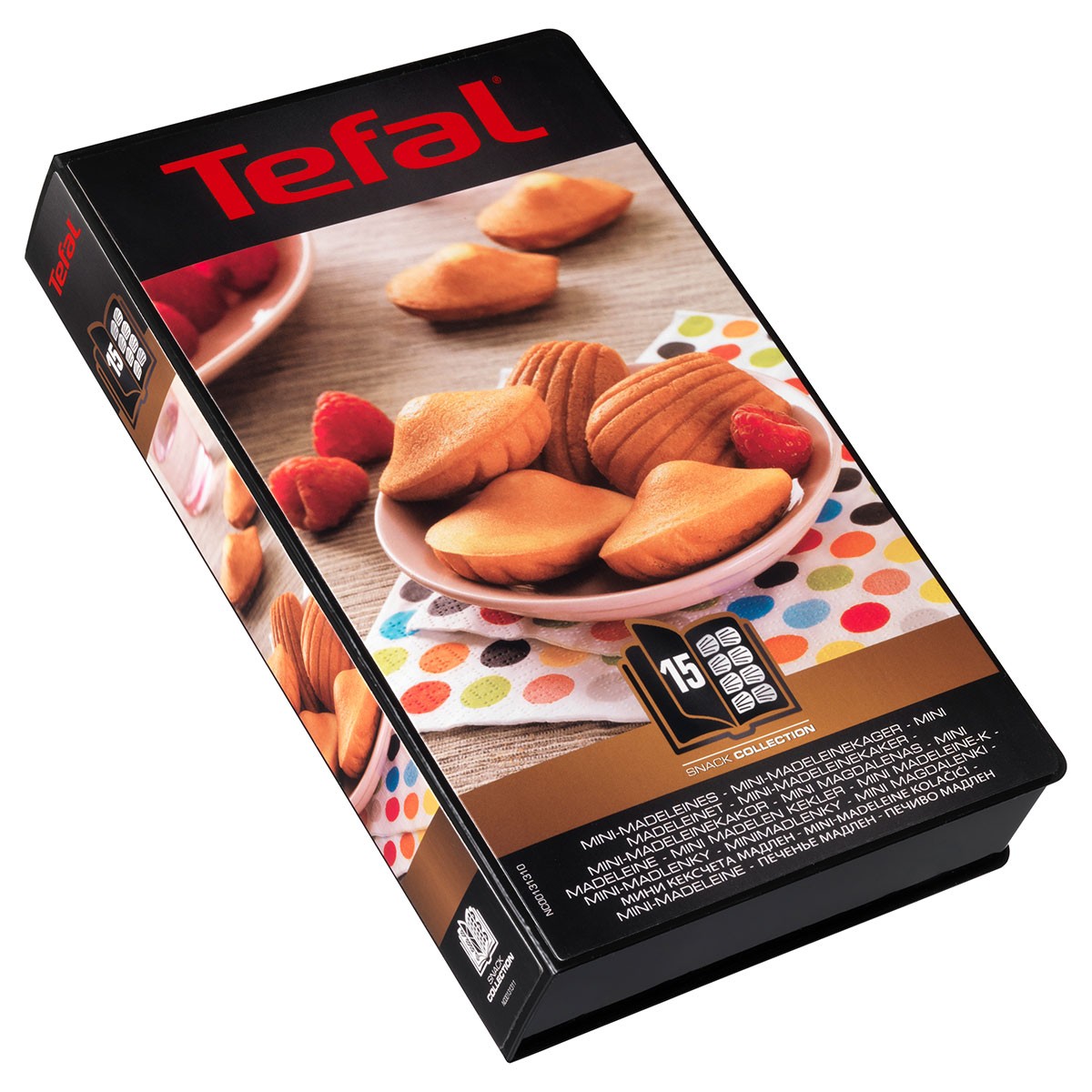 TEFAL SNACK COLLECTION PLADE 15: MADELEINE