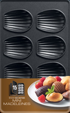 TEFAL SNACK COLLECTION PLADE 15: MADELEINE