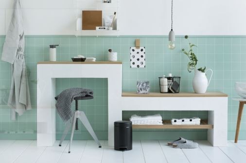 BRABANTIA PEDALSPAND 3 L. SORT