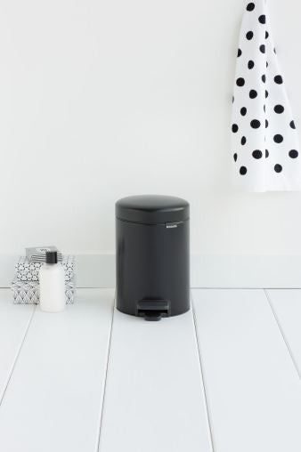 BRABANTIA PEDALSPAND 5 L. SORT