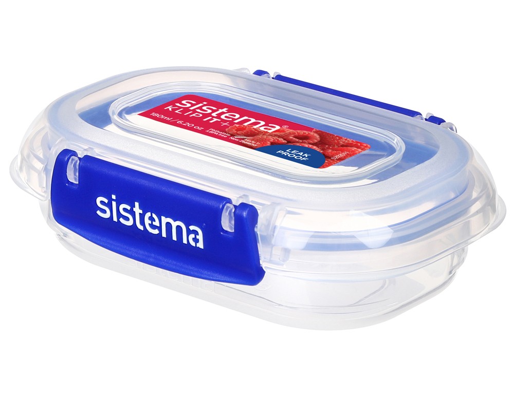 SISTEMA BOKS 180 ML LUFTTÆT