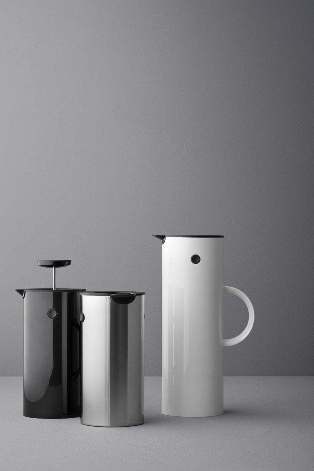 STELTON STEMPELKANDE SORT 1 L