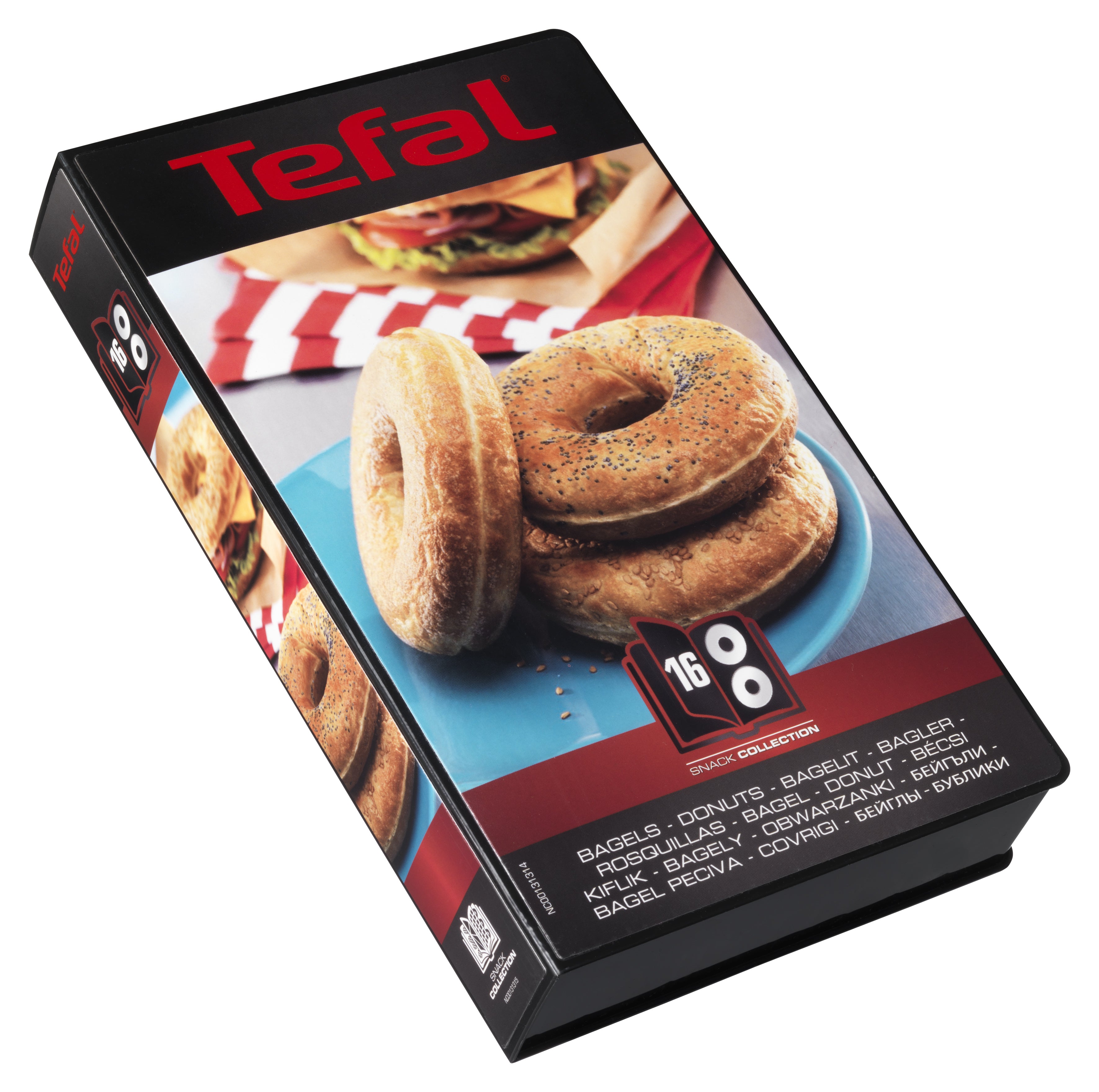 TEFAL SNACK COLLECTION PLADE 16: BAGELS