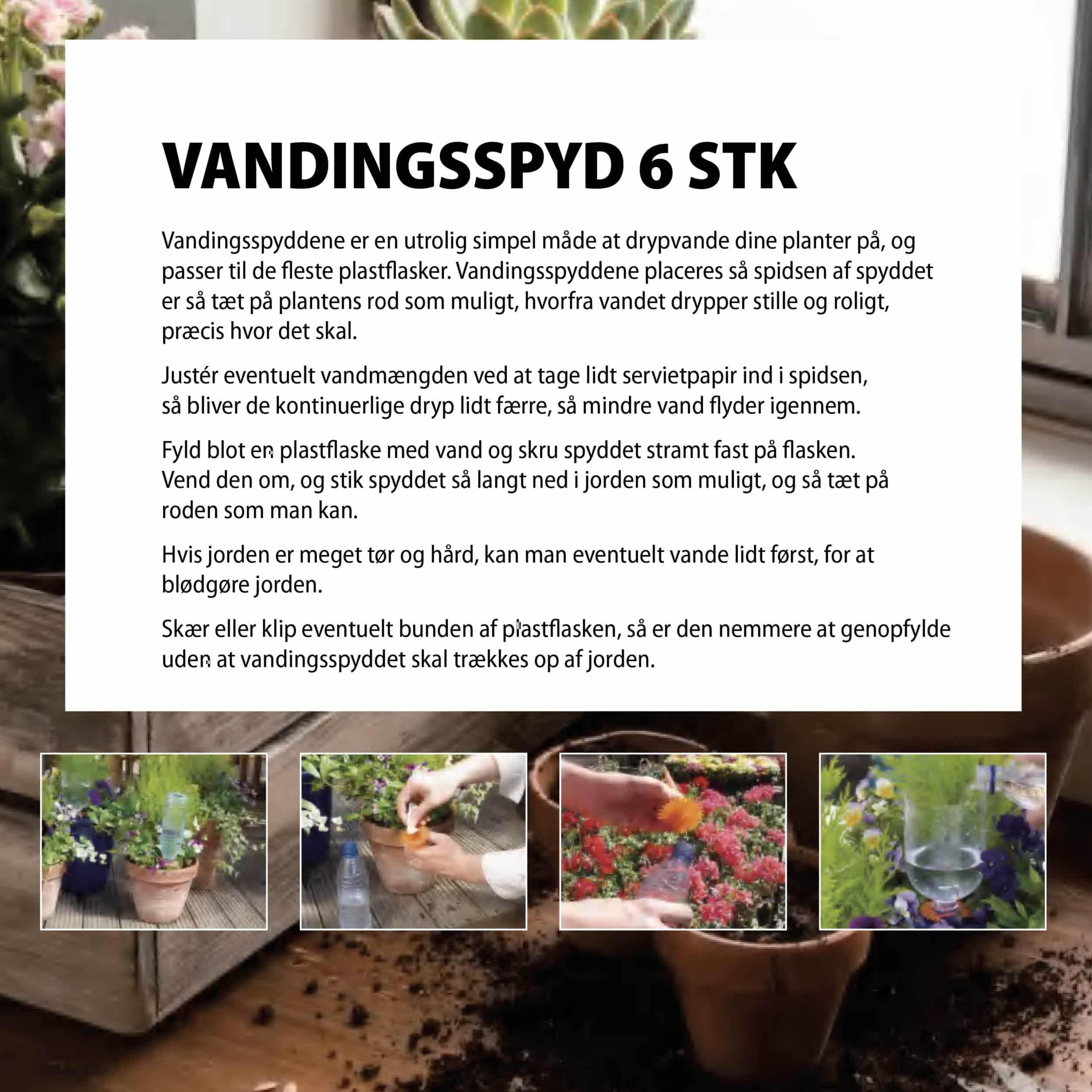 VANDINGSSPYD 6 STK